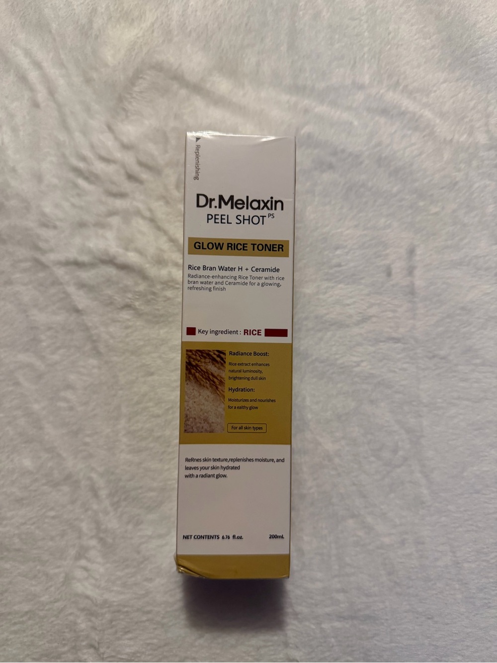 Dr. Melaxin Peel Shot Glow Rice Toner 6.76 FL OZ